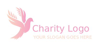 create a pet logo doves birds forming hands - logodesign.net