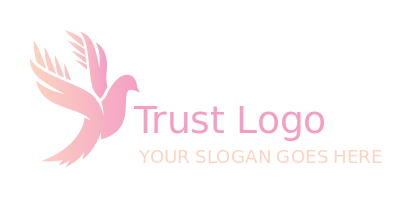 create a pet logo doves birds forming hands - logodesign.net