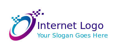 Letter C logo image pixels hi-tech swoosh in letter C 