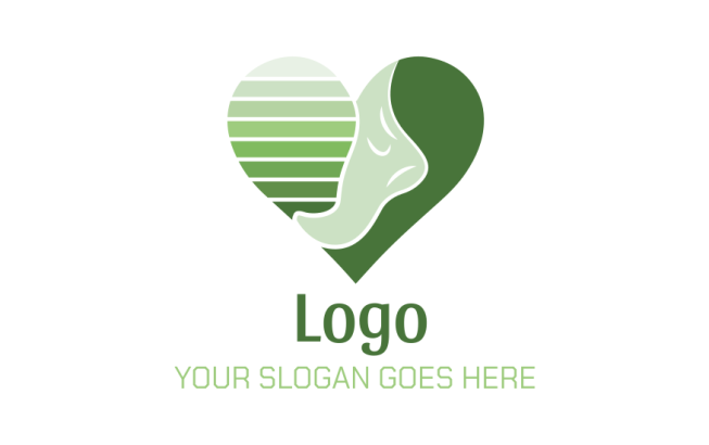 podiatrist foot in heart logo icon