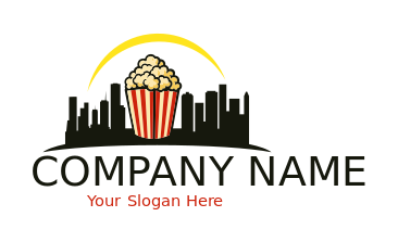 popcorn in Chicago skyline