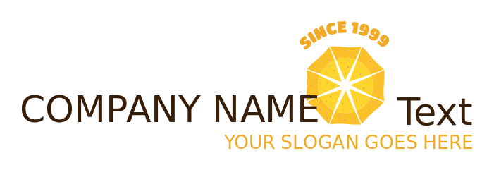 restaurant logo potato chips in rhombus