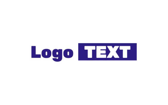 rectangle shape with text design