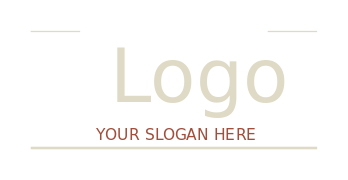 text logo online retro style with lines