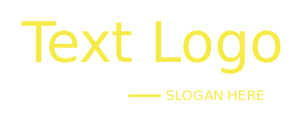 text logo script font with line and serif font