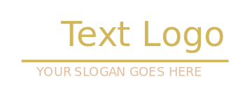 make a text logo elegant script on line