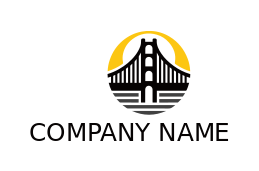 setting sun on Brooklyn Bridge in New York City