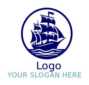 ship with sails 