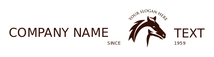 horse farmstead logo image stallion head