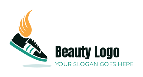 shoe shop logo online sneaker with wing