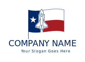 space shuttle symbol of Texas flag