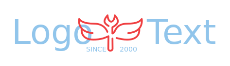 auto logo symbol spanner with wings