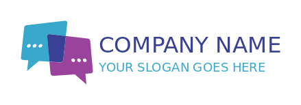 translator logo speech marks connecting together