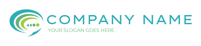 communication logo swoosh speech bubble PNG
