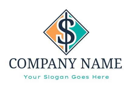 collection agency hands with dollar sign in circle | Logo Template by ...
