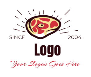 restaurant logo online steak meat