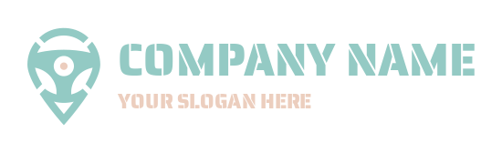 auto logo steering wheel in location pin