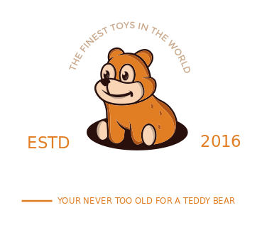 toy shop logo maker stuffed teddy bear