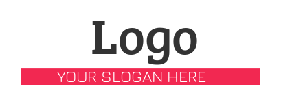 make a text logo stylish in colorful slabs