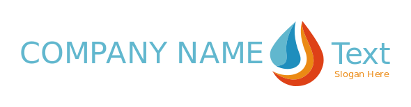 energy logo image swoosh flame and droplet