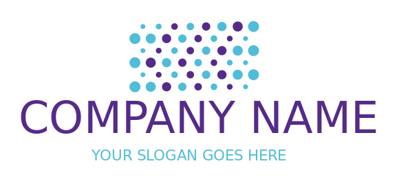 dermatologist logo icon halftone dots