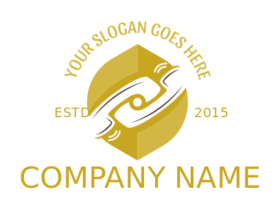 communication logo maker phone receivers in leaf