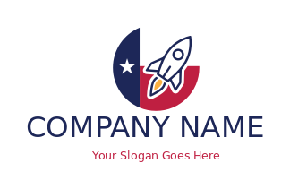 Texas flag space shuttle emblem