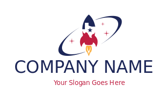 Texas map in space shuttle launch orbit stars