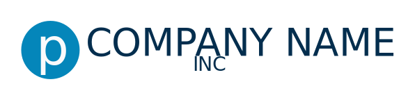 text logo maker inside circle