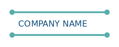 text logo template in horizontal lines