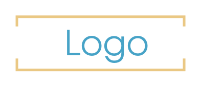 text logo online in rectangular lines