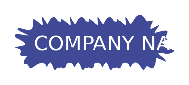 make a text logo in splatter shape