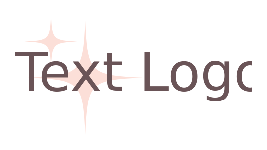 text logo online in stars