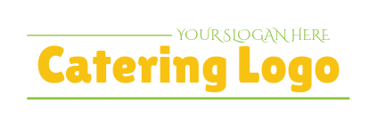 catering logo sample isolated on white background for... Free Catering Logo Maker | LogoDesign.Net