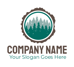 Free Wood Timbre Logo Maker | LogoDesign.Net