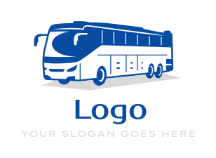 tour operator logo maker coaster bus