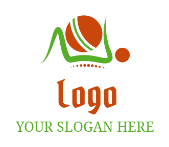 physical therapy logo icon tribal figure