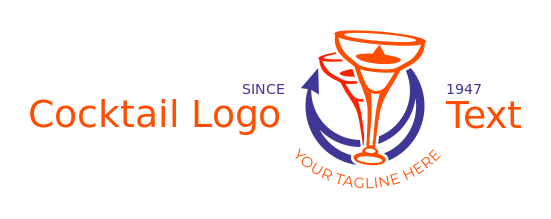 Cool Cocktail Logos | Free Cocktail Logo Maker | LogoDesign.net