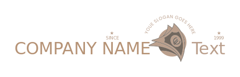 finance logo maker euro currency notes