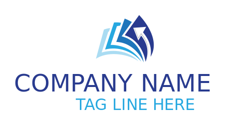 upward pointing arrow on files or documents 