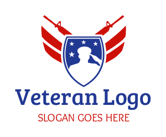Free Veteran Logo Creator | Distinctive Veteran Logos | LogoDesign.net