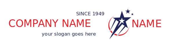 security logo veteran shooting stars and swoosh