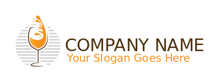 wine glass splashing