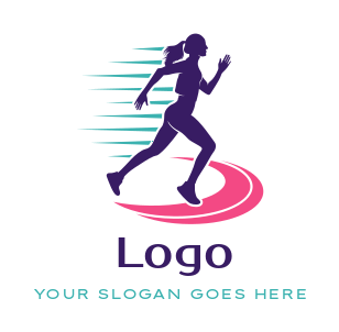 Png On Running Logo Running Logo Maker | Best Running Logos