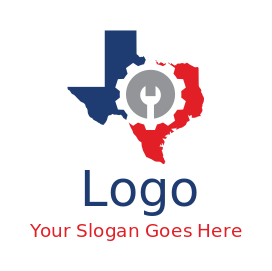 wrench in gear Texas outline