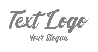 make a text logo of compact curvy font