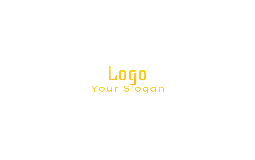 Creatively cool text logo