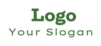 create a text logo elegant serif font