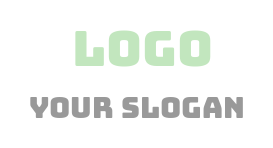 text logo online elegant slab font