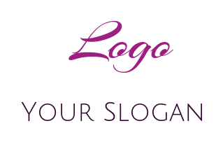 text logo image elegant strokes font